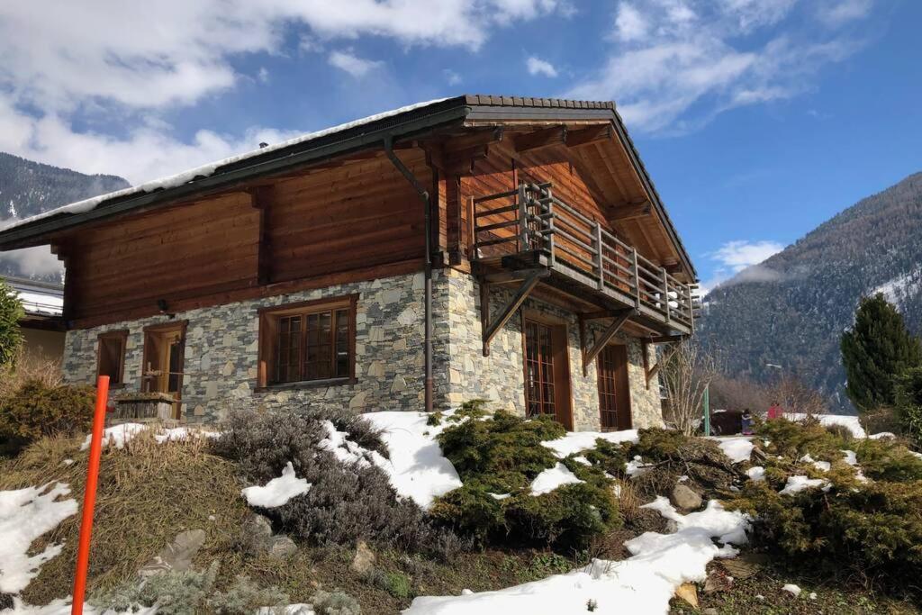 Volleges Chalet Edelweiss - Verbier, Mountain Views, Jacuzzi! מראה חיצוני תמונה