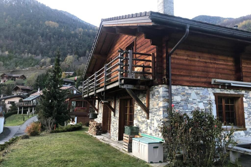 Volleges Chalet Edelweiss - Verbier, Mountain Views, Jacuzzi! מראה חיצוני תמונה