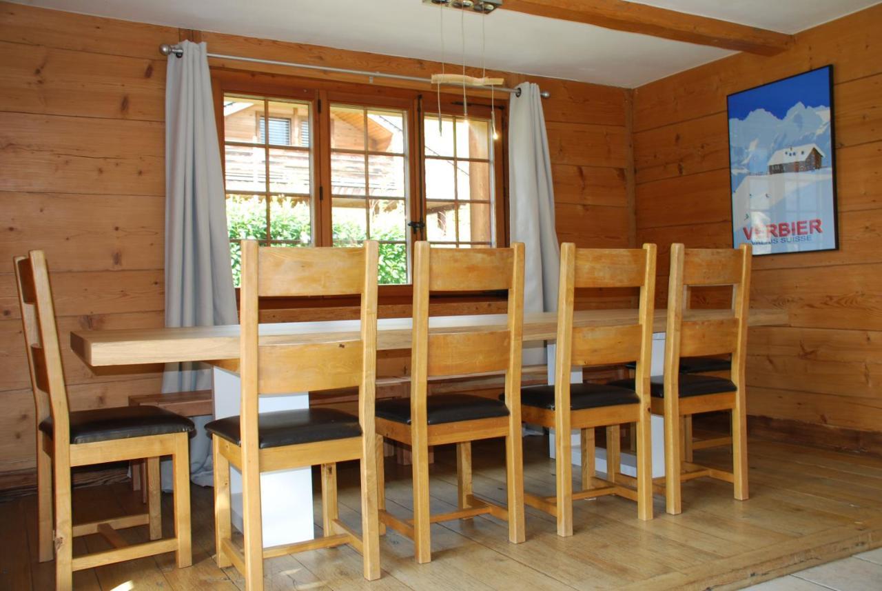 Volleges Chalet Edelweiss - Verbier, Mountain Views, Jacuzzi! מראה חיצוני תמונה