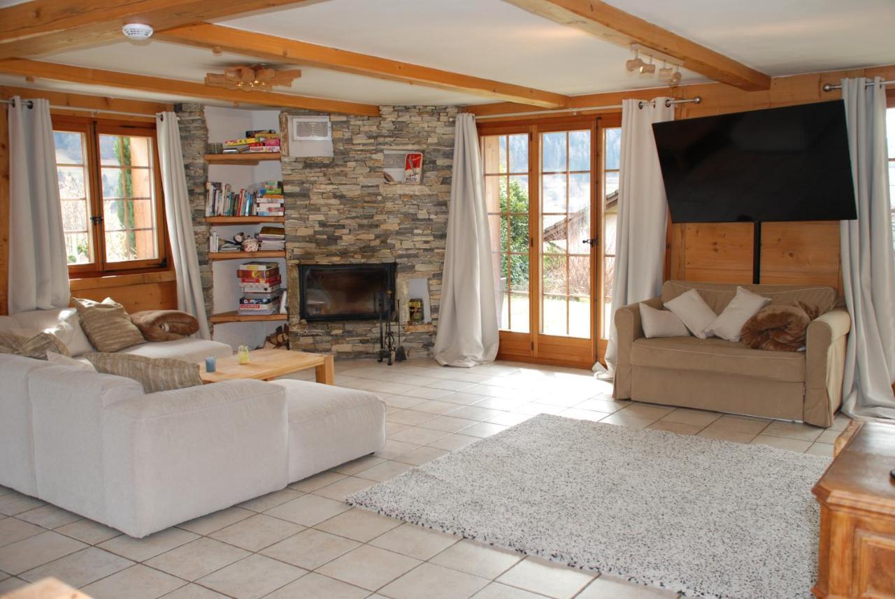 Volleges Chalet Edelweiss - Verbier, Mountain Views, Jacuzzi! מראה חיצוני תמונה