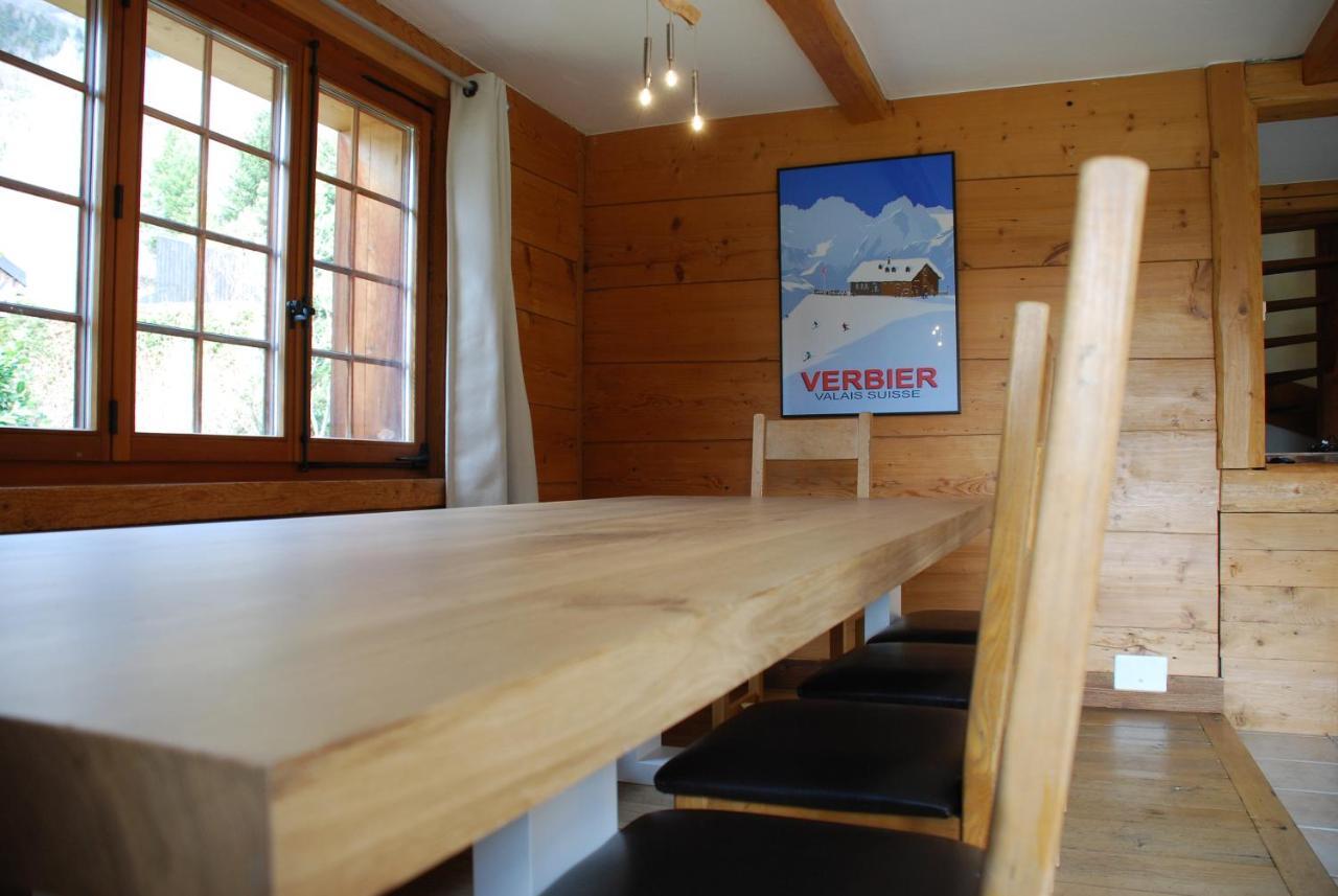 Volleges Chalet Edelweiss - Verbier, Mountain Views, Jacuzzi! מראה חיצוני תמונה