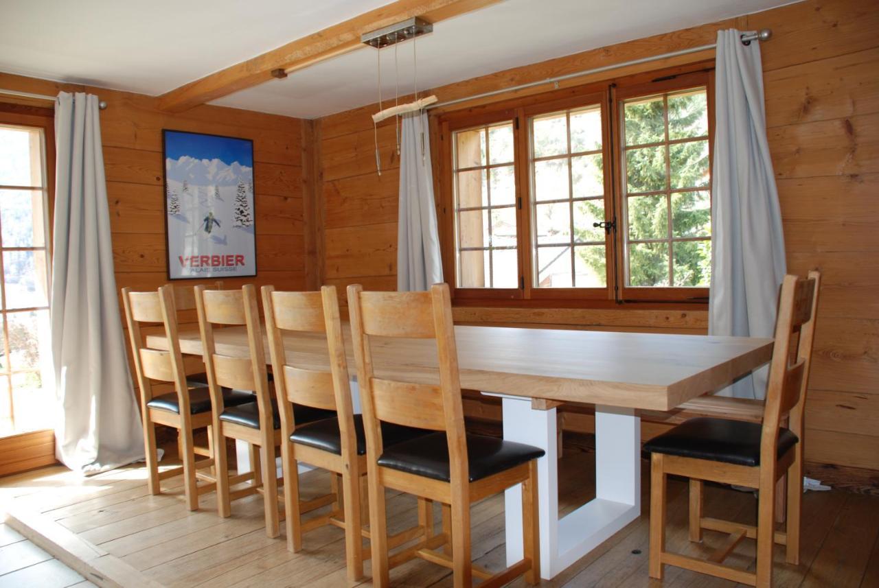 Volleges Chalet Edelweiss - Verbier, Mountain Views, Jacuzzi! מראה חיצוני תמונה